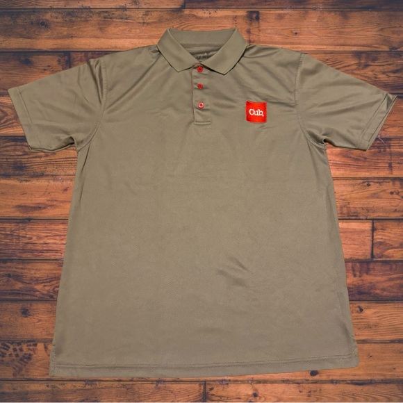 Cub Employee Worker Polo Shirt My Heart My Cub Rainbow Halloween Costume Funny - Picture 1 of 5